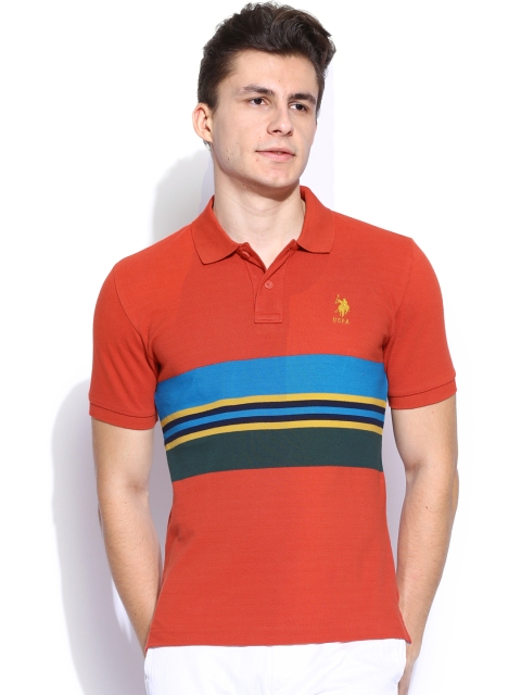 

U.S. Polo Assn. Red Polo Pure Cotton T-shirt