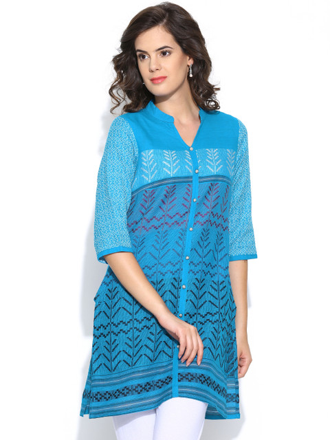 

Aurelia Women Blue Kurta