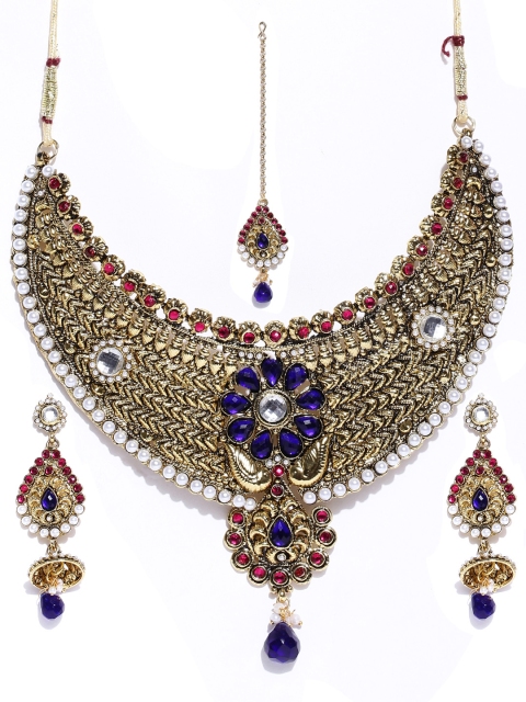 

Zaveri Pearls Gold-Toned Jewellery Set