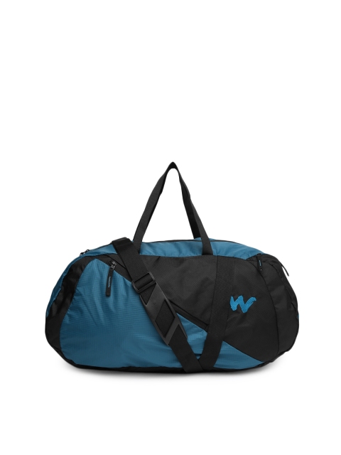 

Wildcraft Unisex Blue & Black Duffle Bag