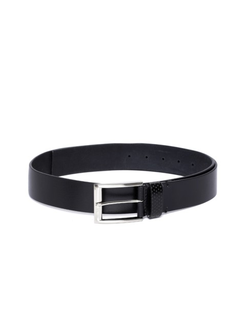 

Allen Solly Men Black Leather Belt