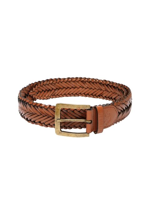 

U.S. Polo Assn. Men Brown Leather Belt
