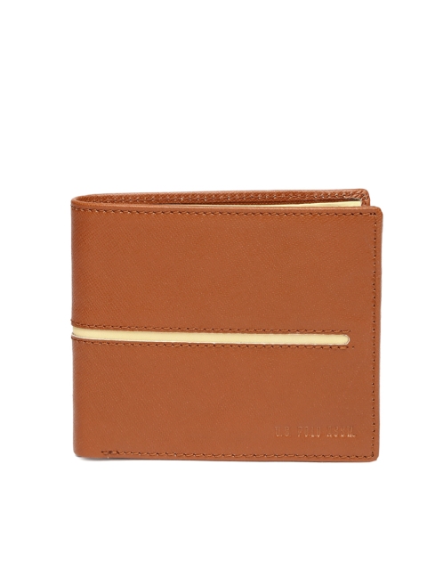 

U.S Polo Assn. Men Brown Leather Wallet
