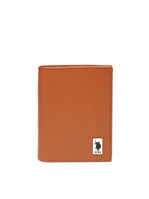 

U.S Polo Assn. Men Brown Leather Wallet