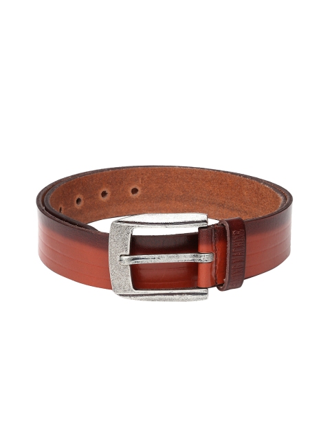 

Flying Machine Men Brown Leather Belt