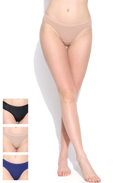 

Amante Women Pack of 3 Briefs PFCP04, Blue
