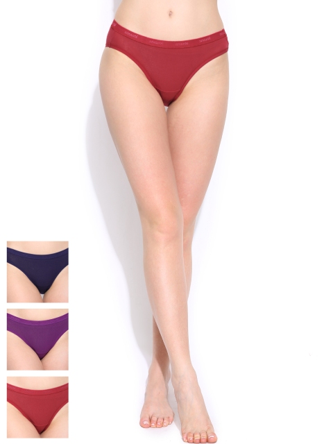 

Amante Women Pack of 3 Briefs PFCP06, Red
