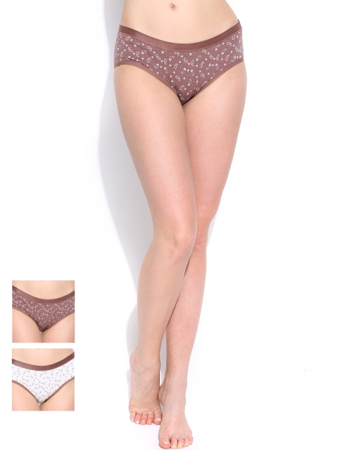 

Amante Women Pack of 2 Assorted Briefs PFHP06, Multi