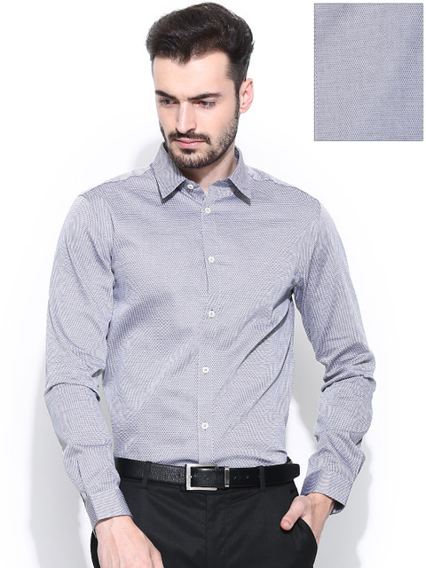 

Jack & Jones Grey Slim Fit Formal Shirt