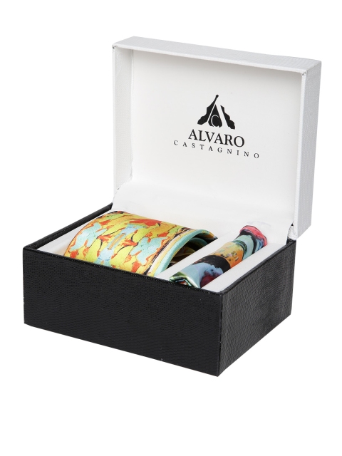 

Alvaro Castagnino Men Multicoloured Printed Accessory Gift Set, Multi