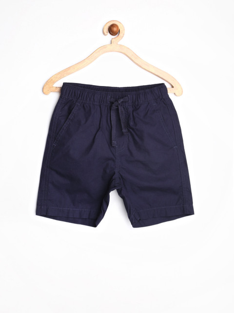 

Flying Machine Boys Navy Shorts, Navy blue