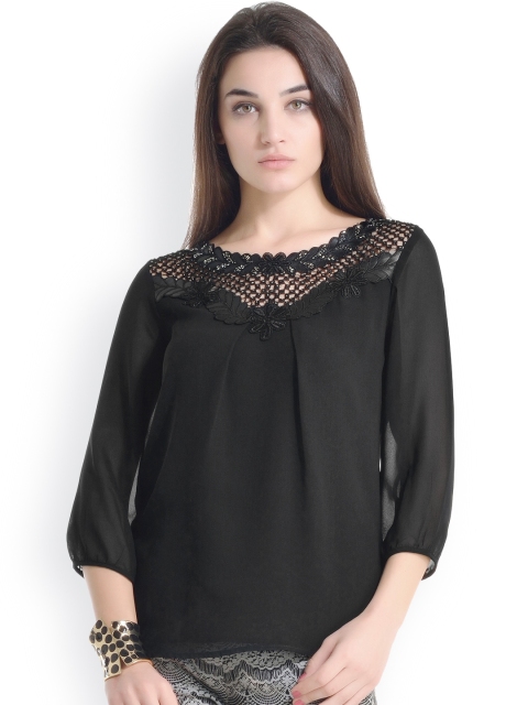 

Kazo Women Black Top