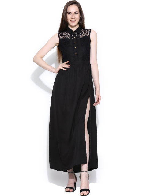 

Hue by Anamika Black Maxi Dress