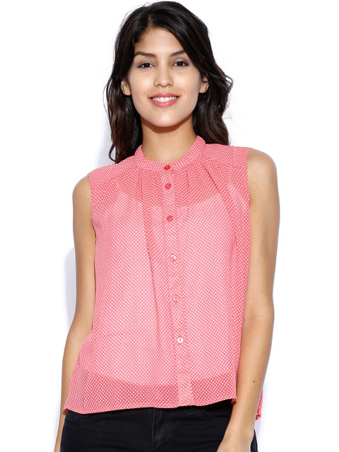 

ONLY Pink Printed Shirt