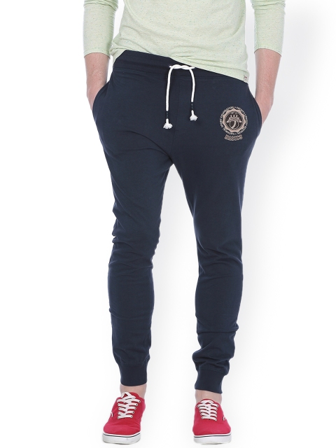 

Basics Men Charcoal Grey Tapered Fit Track Pants