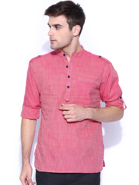 

Svanik Pink Short Kurta
