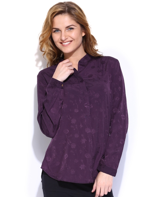 

Tokyo Talkies Purple Top