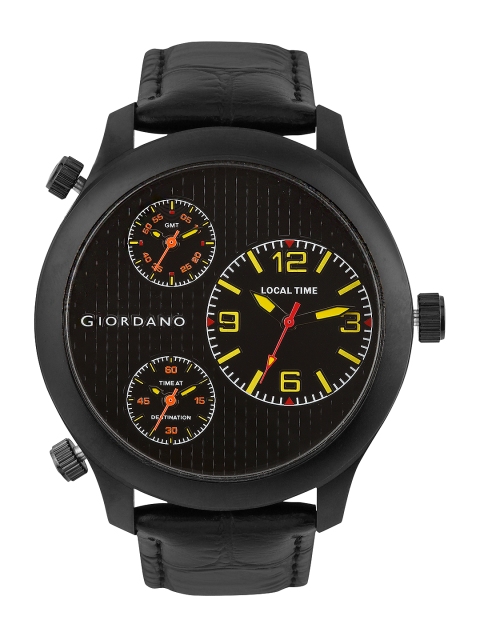 

GIORDANO Special Collection Men Black Dial Watch 60068 TTM