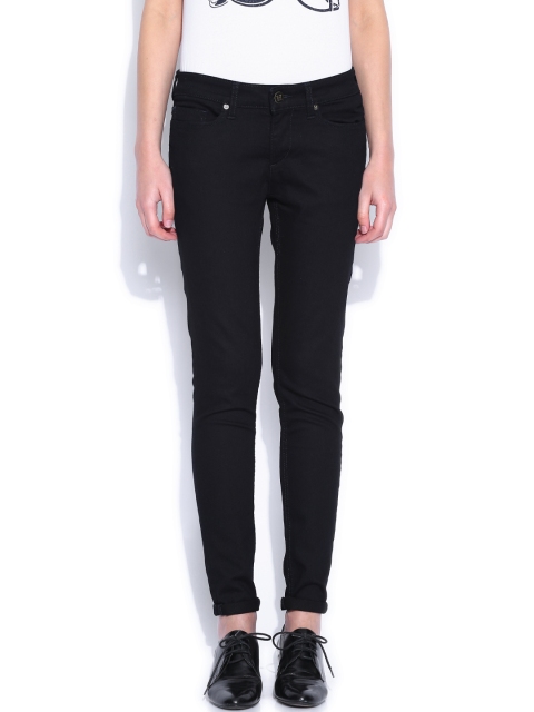 

HARVARD Dark Navy Skinny Fit Stretchable Jeans, Navy blue