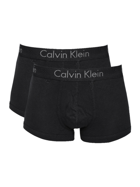 

Calvin Klein Body Men Pack of 2 Black Hip Trunks U1804D