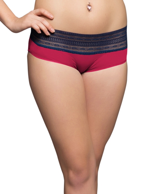 

Clovia Women Pink Hipster Briefs PN0330P14XL