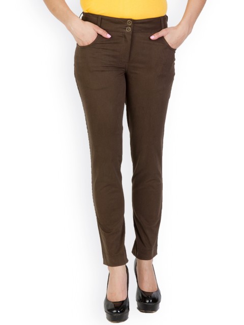 

Rider Republic Women Brown Trousers