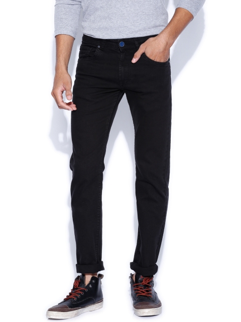 

Peter England Black Slim Fit Jeans