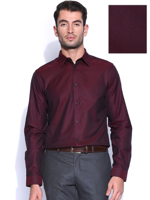 

Premium by Jack & Jones Maroon Semiformal Shirt