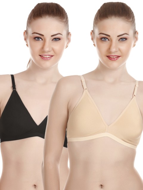 

Tween Pack of 2 Full Coverage T-shirt Bras TW-252, Skin