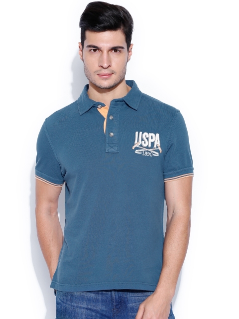 

U.S. Polo Assn. Denim Co. Blue Polo T-shirt