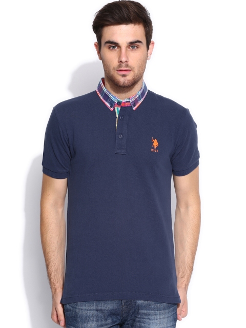 

U.S. Polo Assn. Blue Polo Pure Cotton T-shirt