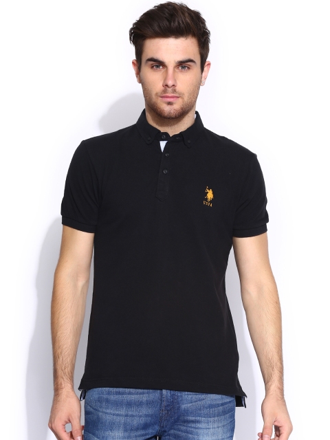 

U.S. Polo Assn. Black Polo T-shirt