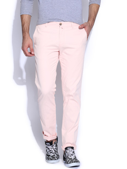 

GANT Light Pink Tailored Fit Trousers