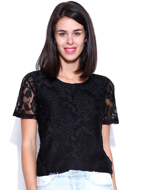 

Vero Moda Black Lace Top