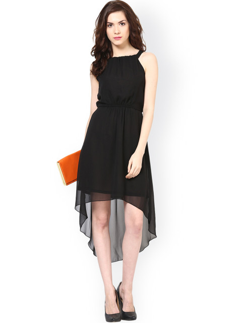 

Harpa Black High Low Dress