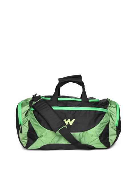 

Wildcraft Unisex Green & Black Duffle Bag