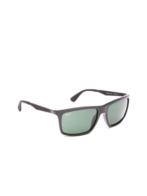 

Ray-Ban Unisex Rectangular Sunglasses 0RB4228, Green