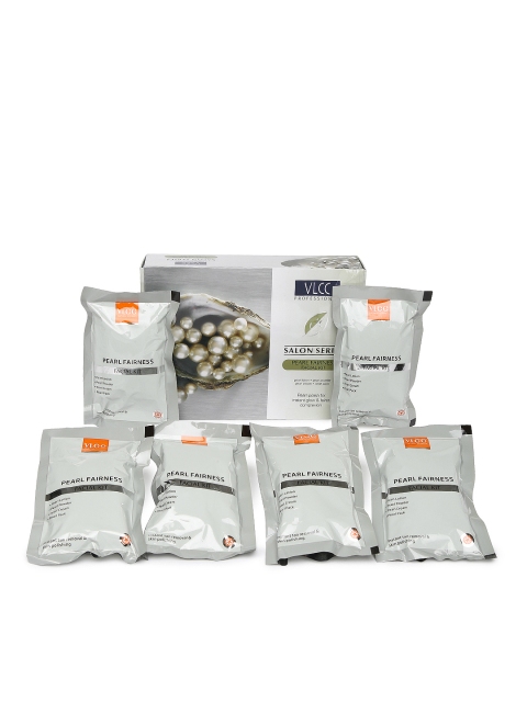 

VLCC Salon Series Pearl Fairness Facial Kit, White