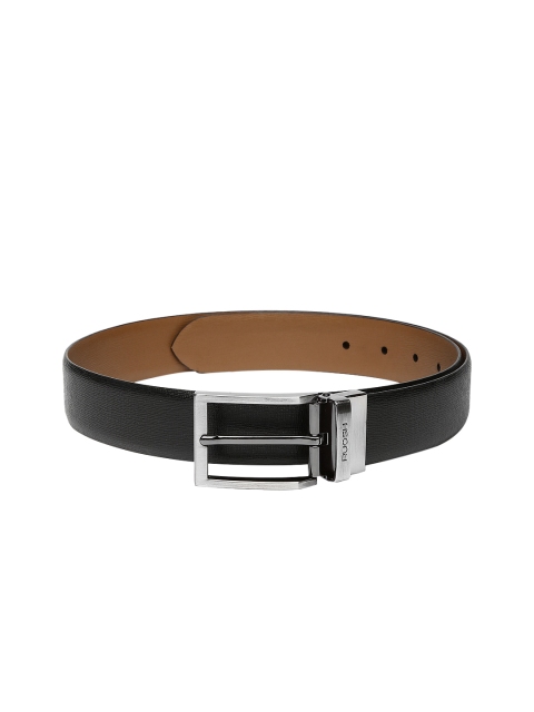 

Ruosh Men Black & Brown Reversible Leather Belt