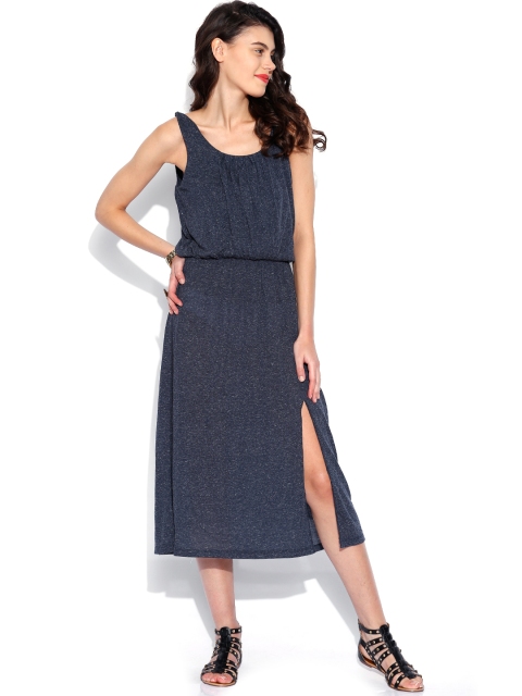 

ONLY Blue Melange Midi Dress