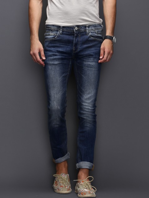 

BLEND Blue Washed Cirrus Skinny Jeans