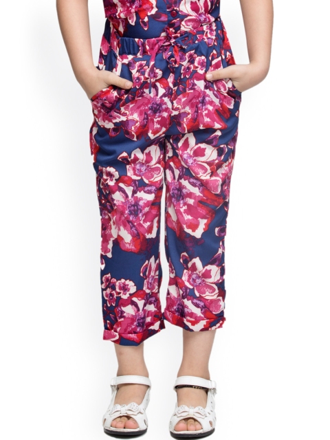 

Oxolloxo Girls Multicoloured Printed Trousers, Multi