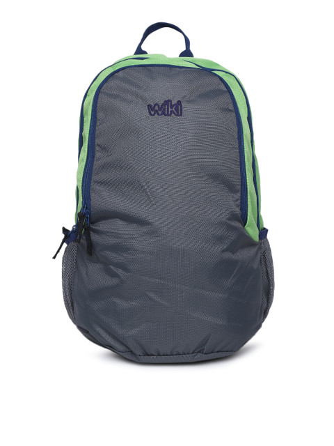 

Wiki by Wildcraft Unisex Green & Grey Backpack