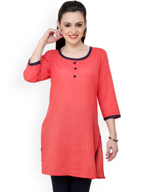 

Pannkh Orange Kurta
