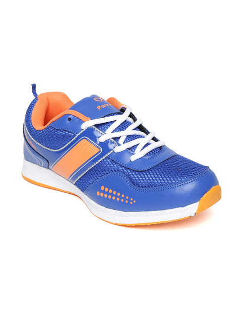

Pure Play Men Black & Flourescent Green Airborne Sports Shoes