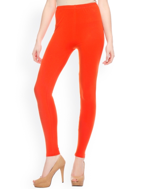 

Sakhi Sang Orange Ankle-Length Leggings
