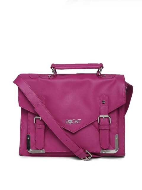 

POCKIT Pink Cornered Satchel