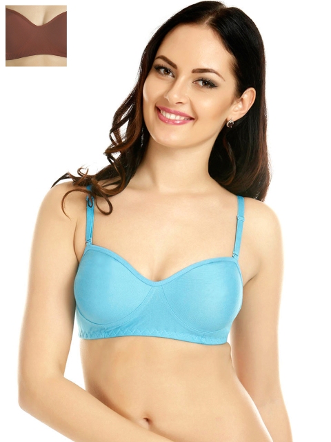 

Tweens Pack of 2 T-shirt Bras TW-101, Maroon