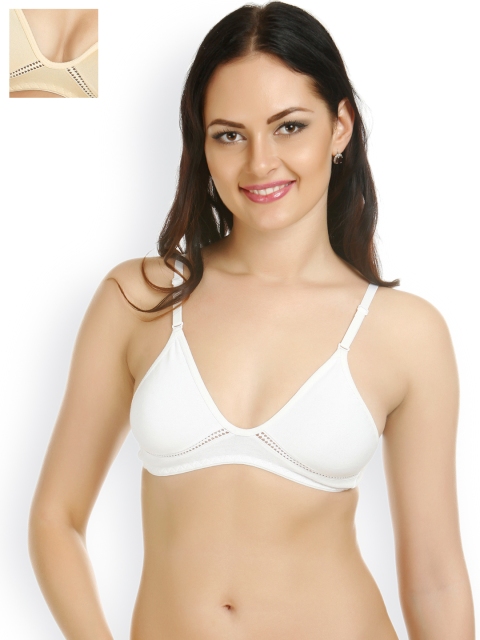 

Tweens Pack of 2 T-shirt Bras TW-258, White