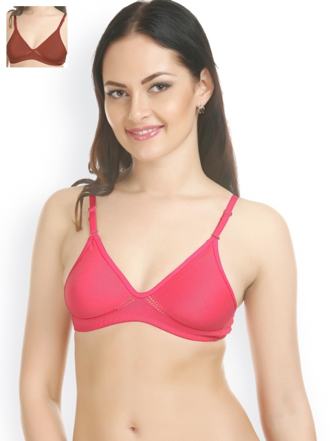 

Tweens Pack of 2 T-shirt Bras TW-258, Pink